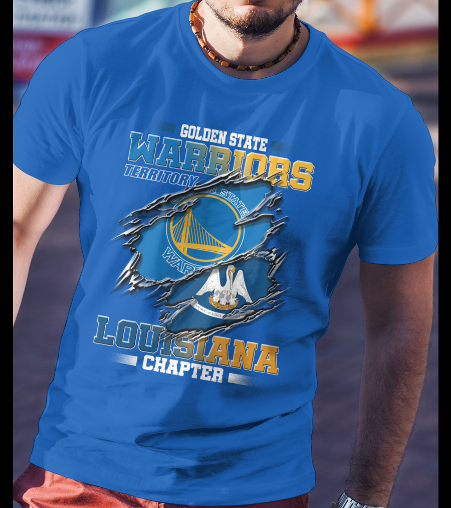 Golden State Warriors Territory Louisiana Chapter T-Shirt