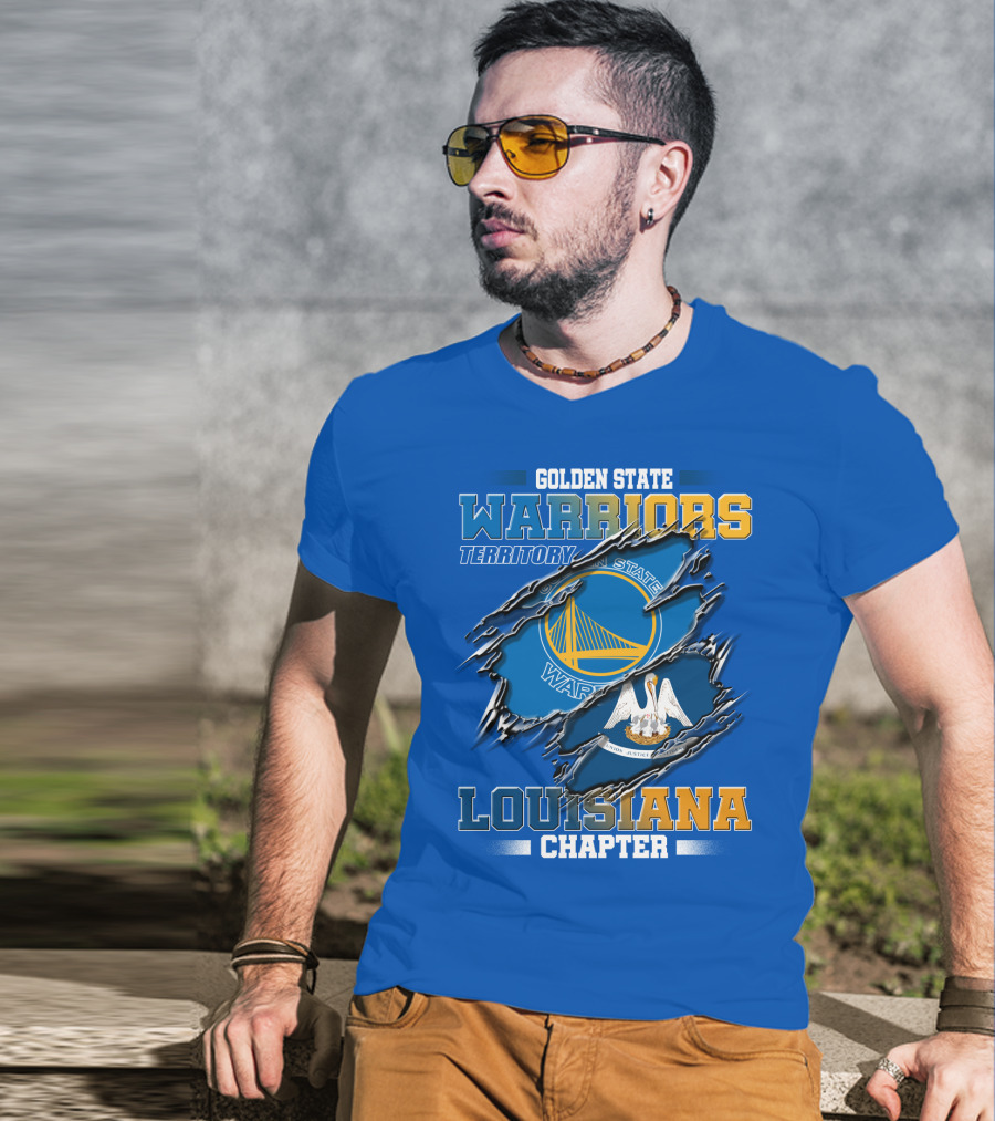 Golden State Warriors Territory Louisiana Chapter T-Shirt