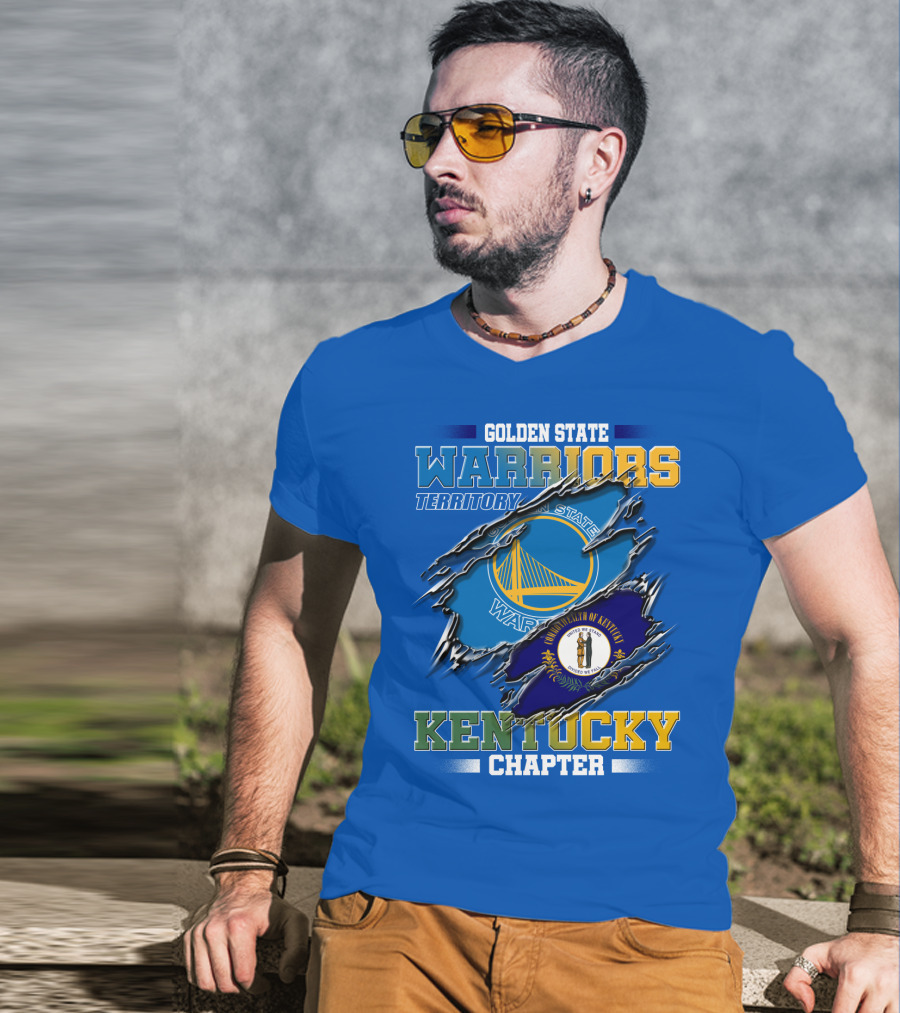 Golden State Warriors Territory Kentucky Chapter T-Shirt