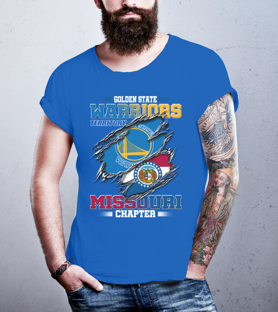 Golden State Warriors Territory Missouri Chapter T-Shirt