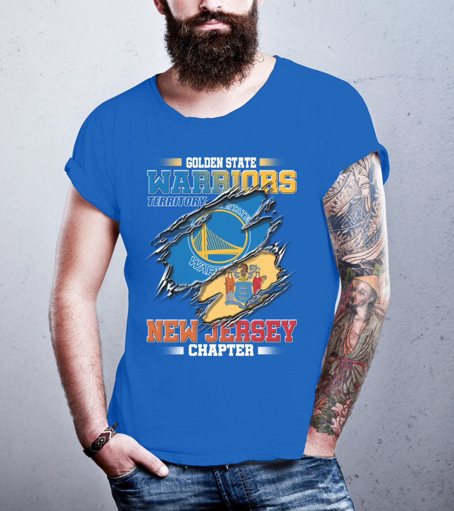 Golden State Warriors Territory New Jersey Chapter T-Shirt