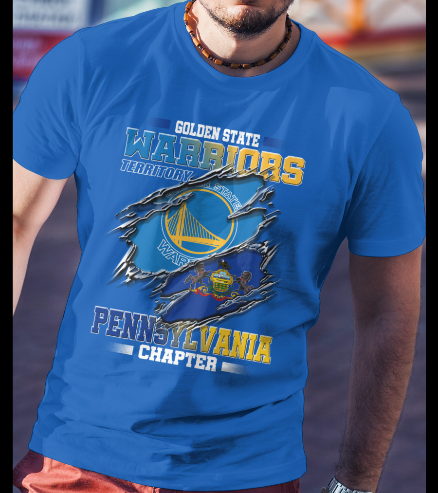 Golden State Warriors Territory Pennsylvania Chapter T-Shirt