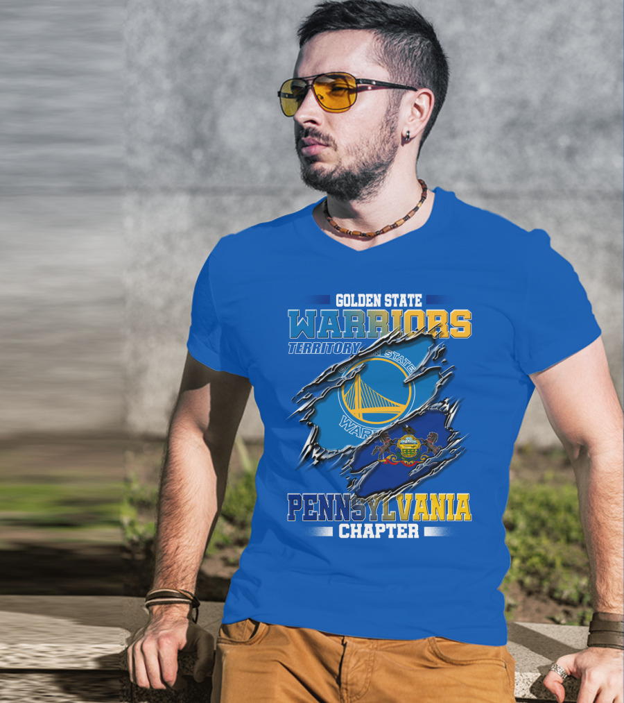 Golden State Warriors Territory Pennsylvania Chapter T-Shirt