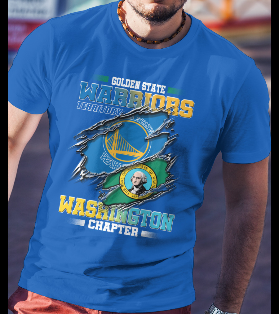 Golden State Warriors Territory Washington Chapter T-Shirt