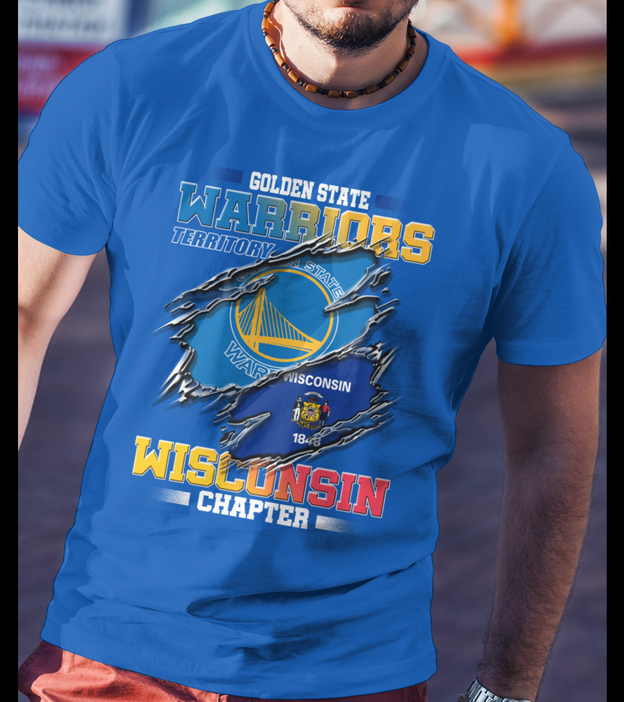 Golden State Warriors Territory Wisconsin Chapter T-Shirt