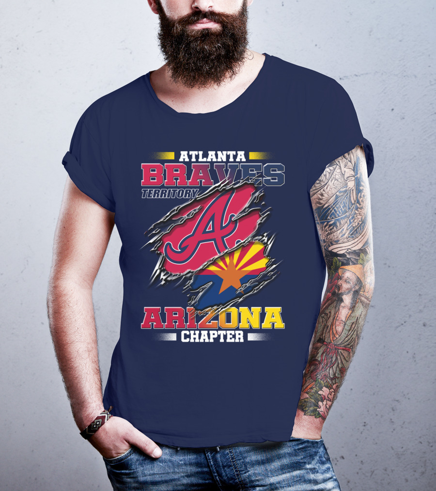 Atlanta Braves Territory Arizona Chapter T-Shirt