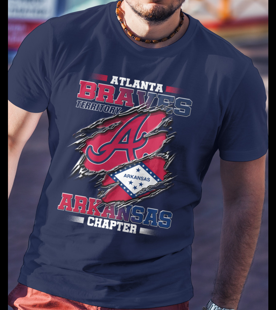 Atlanta Braves Territory Arkansas Chapter T-Shirt