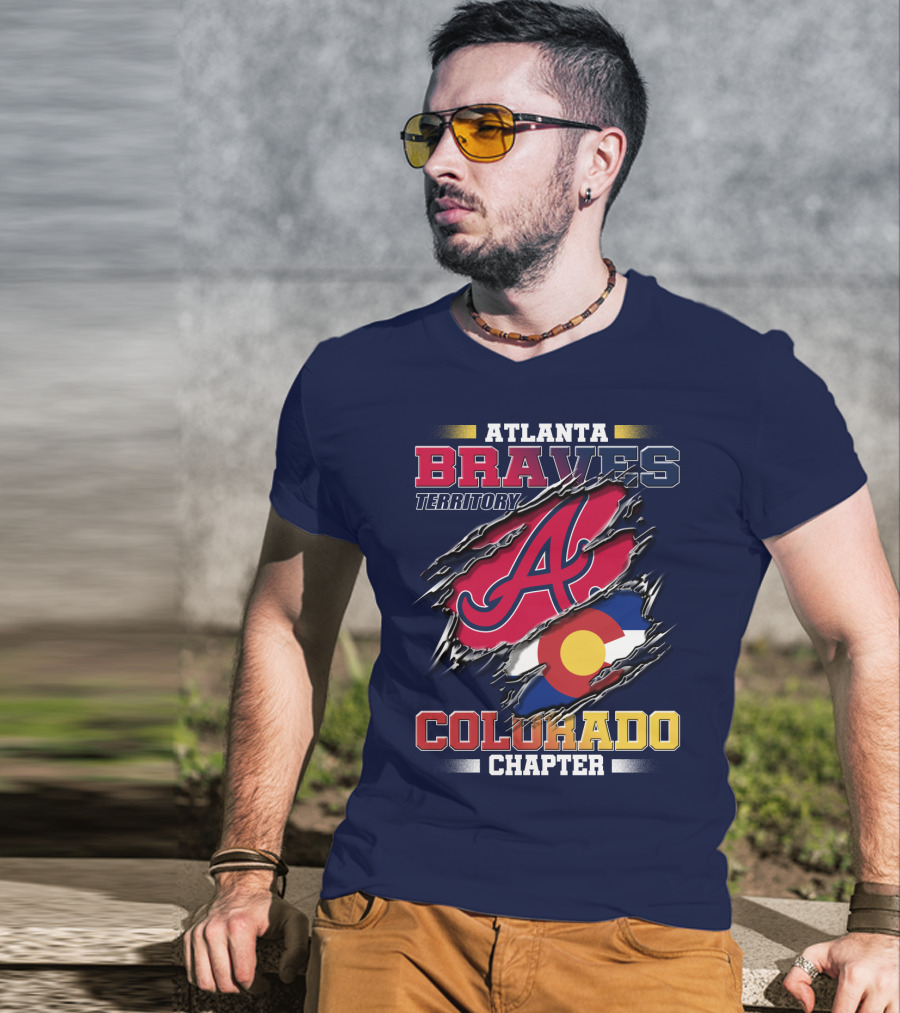 Atlanta Braves Territory Colorado Chapter T-Shirt