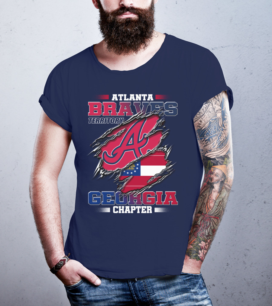 Atlanta Braves Territory Georgia Chapter T-Shirt