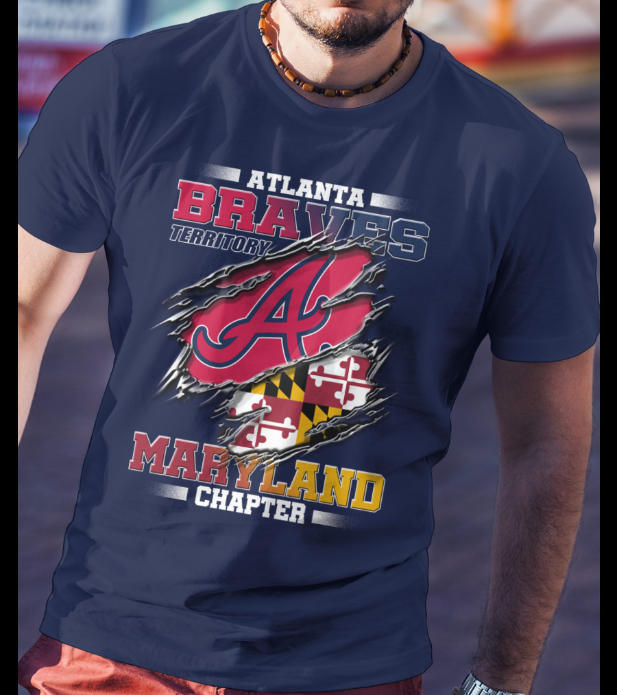 Atlanta Braves Territory Maryland Chapter T-Shirt
