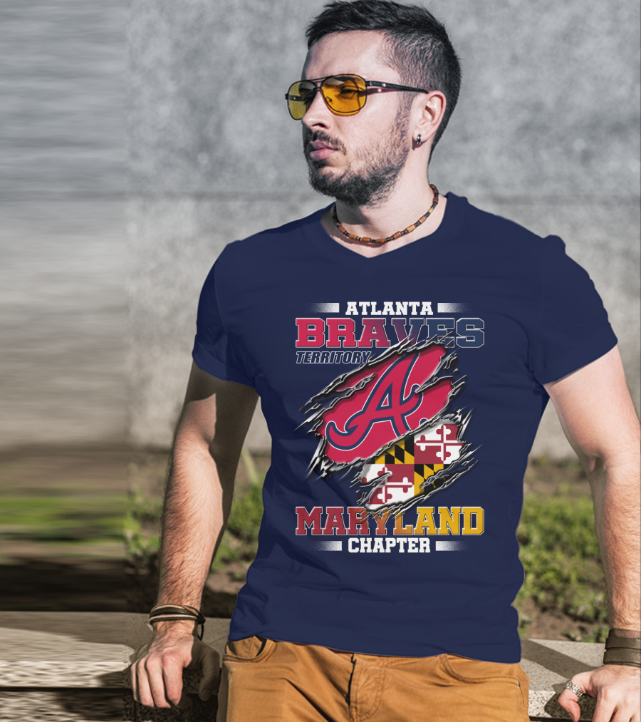 Atlanta Braves Territory Maryland Chapter T-Shirt