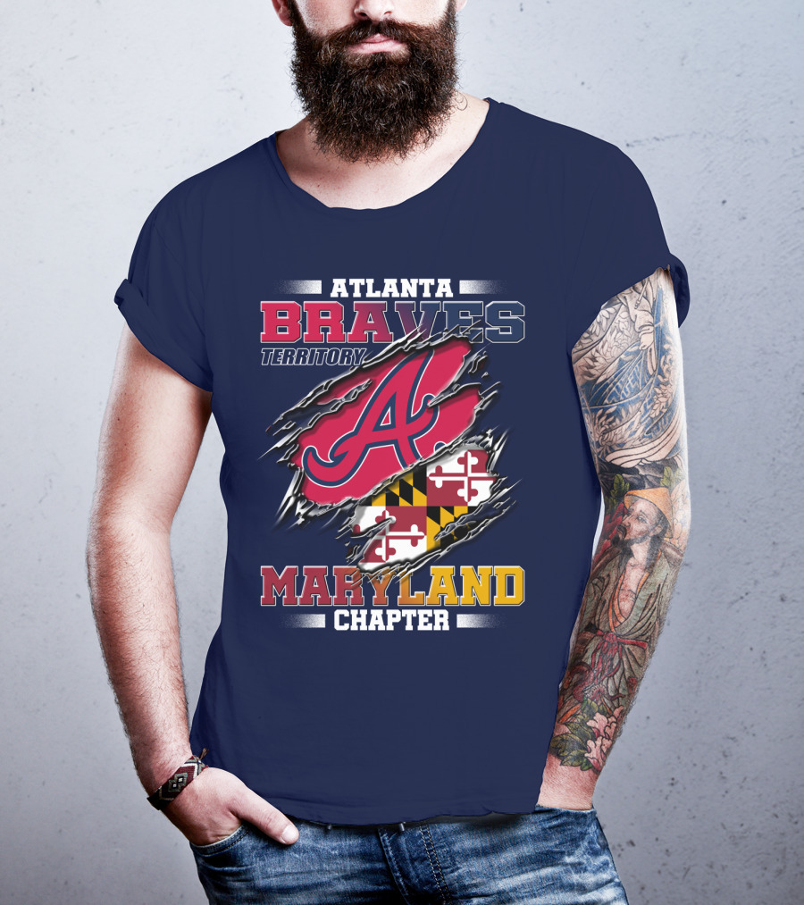 Atlanta Braves Territory Maryland Chapter T-Shirt