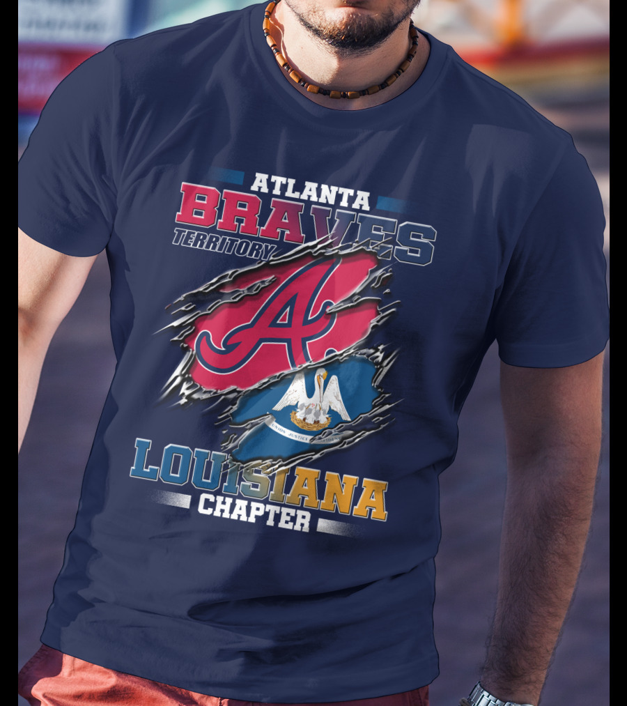 Atlanta Braves Territory Louisiana Chapter T-Shirt