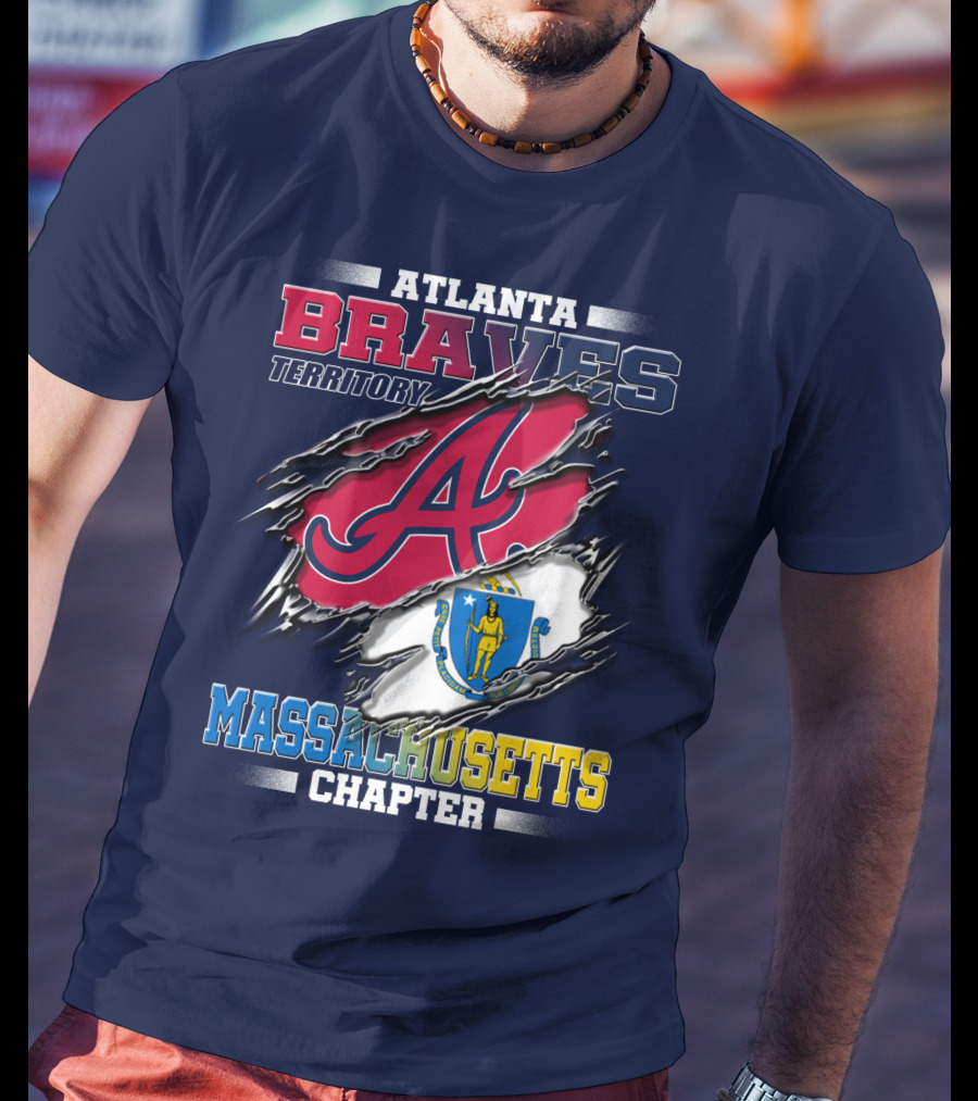 Atlanta Braves Territory Massachusetts Chapter T-Shirt