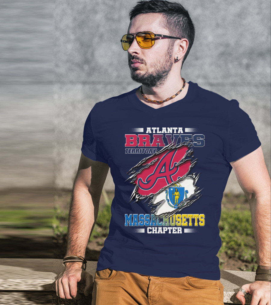 Atlanta Braves Territory Massachusetts Chapter T-Shirt