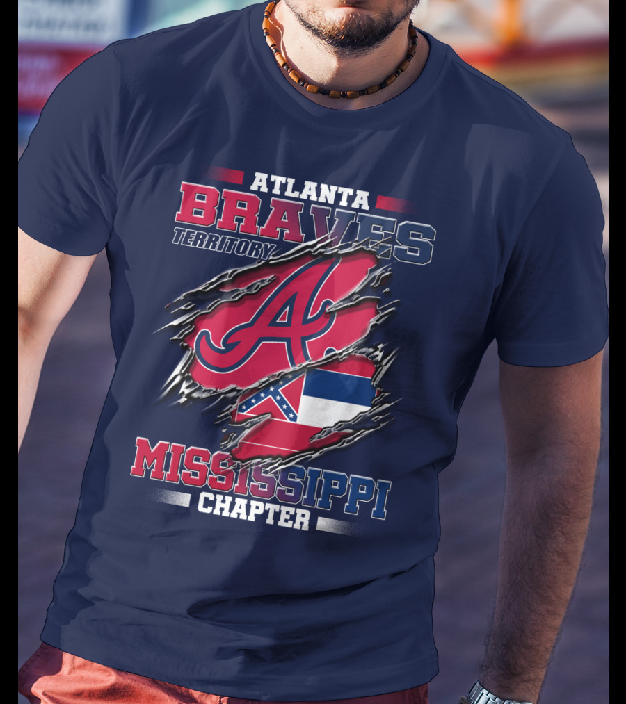Atlanta Braves Territory Mississippi Chapter T-Shirt
