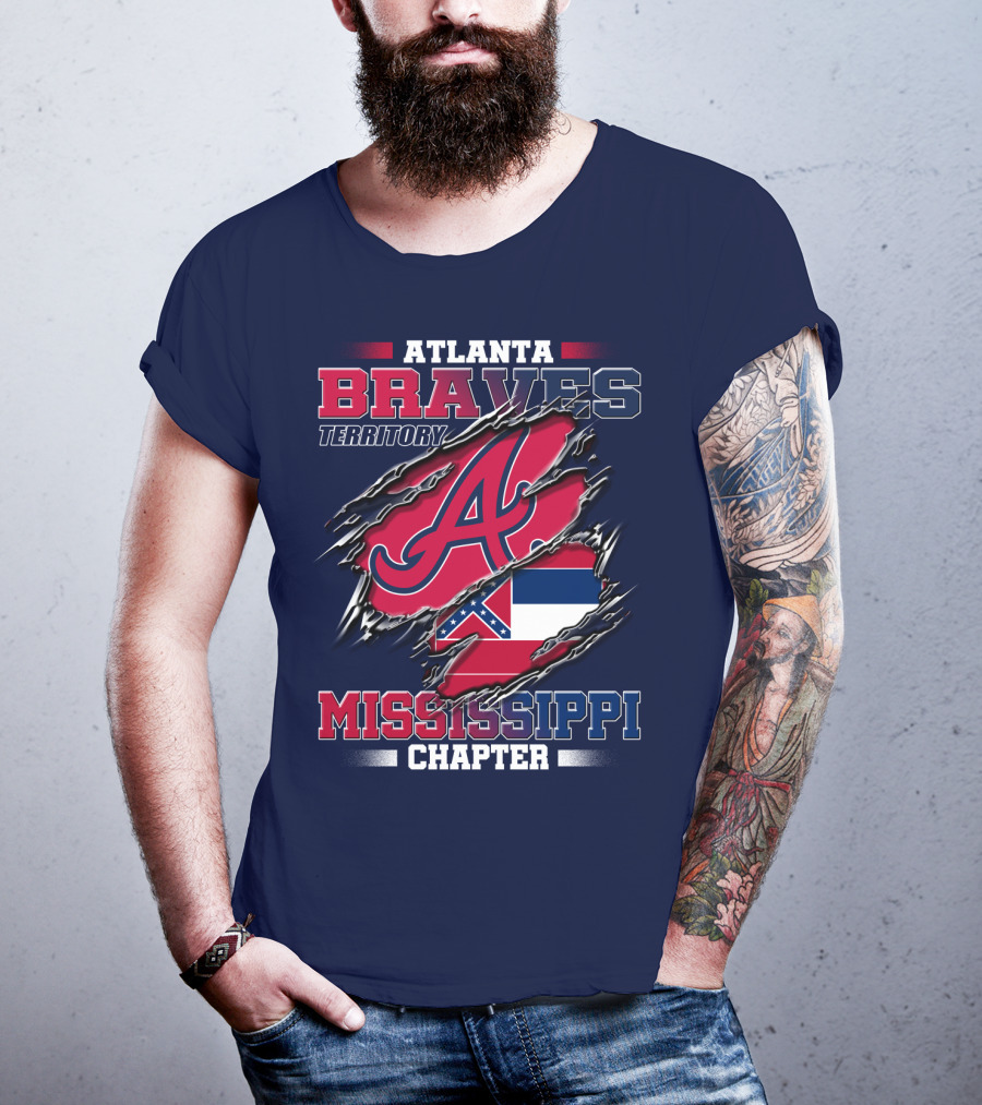 Atlanta Braves Territory Mississippi Chapter T-Shirt