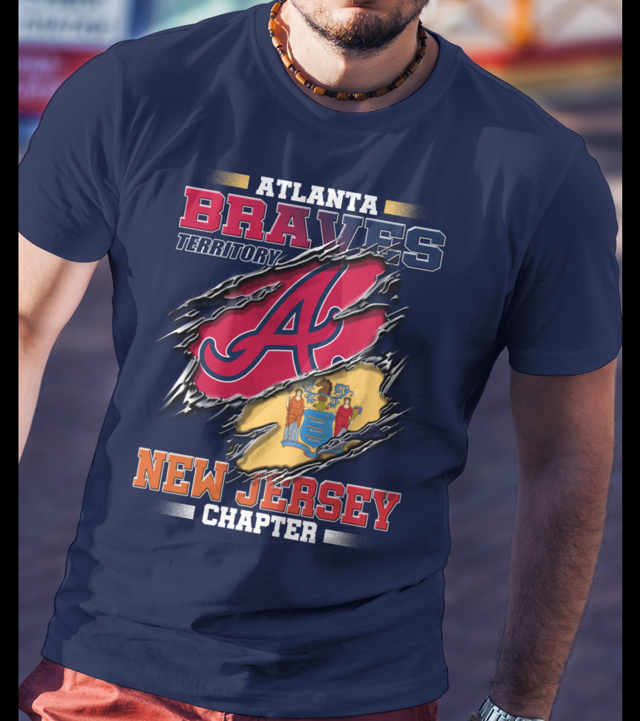 Atlanta Braves Territory New Jersey Chapter T-Shirt