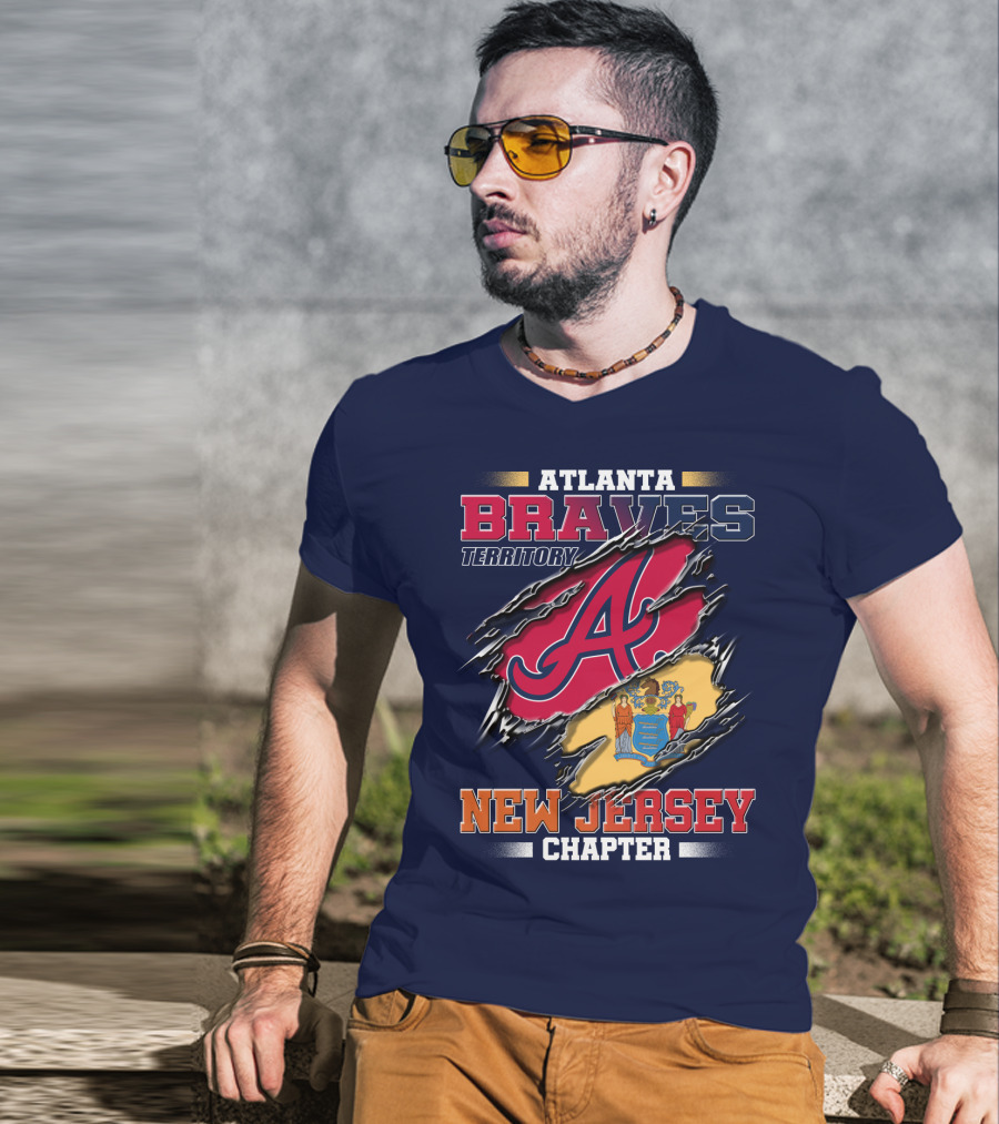 Atlanta Braves Territory New Jersey Chapter T-Shirt