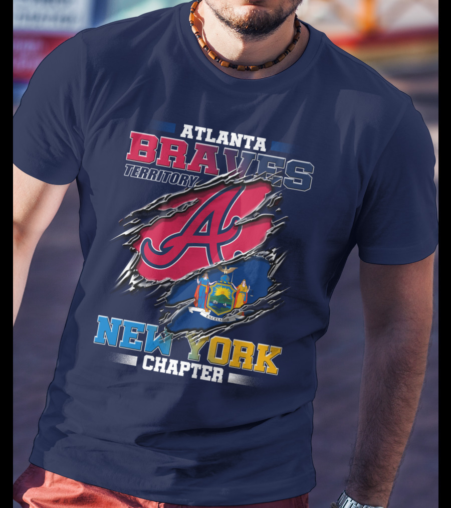 Atlanta Braves Territory New York Chapter T-Shirt