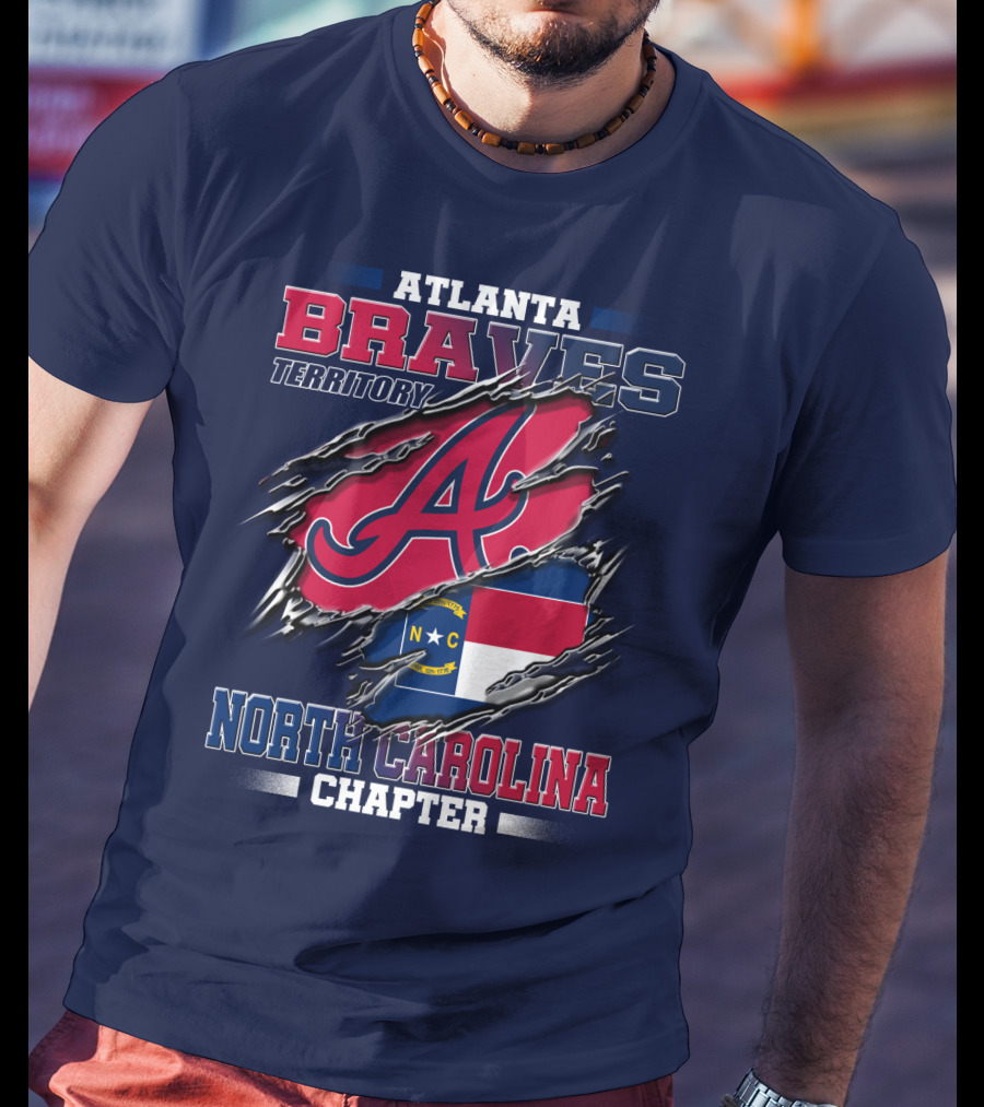 Atlanta Braves Territory North Carolina Chapter T-Shirt