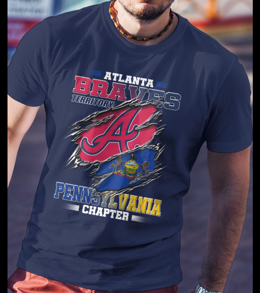 Atlanta Braves Territory Pennsylvania Chapter T-Shirt