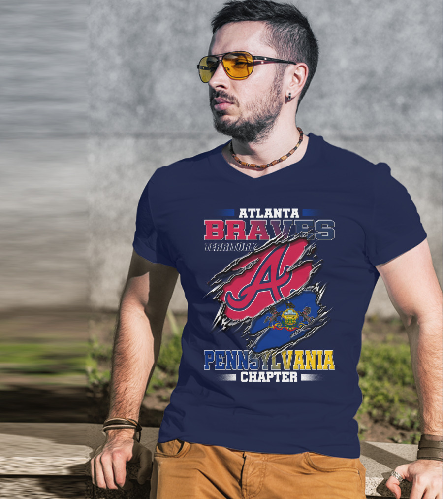 Atlanta Braves Territory Pennsylvania Chapter T-Shirt
