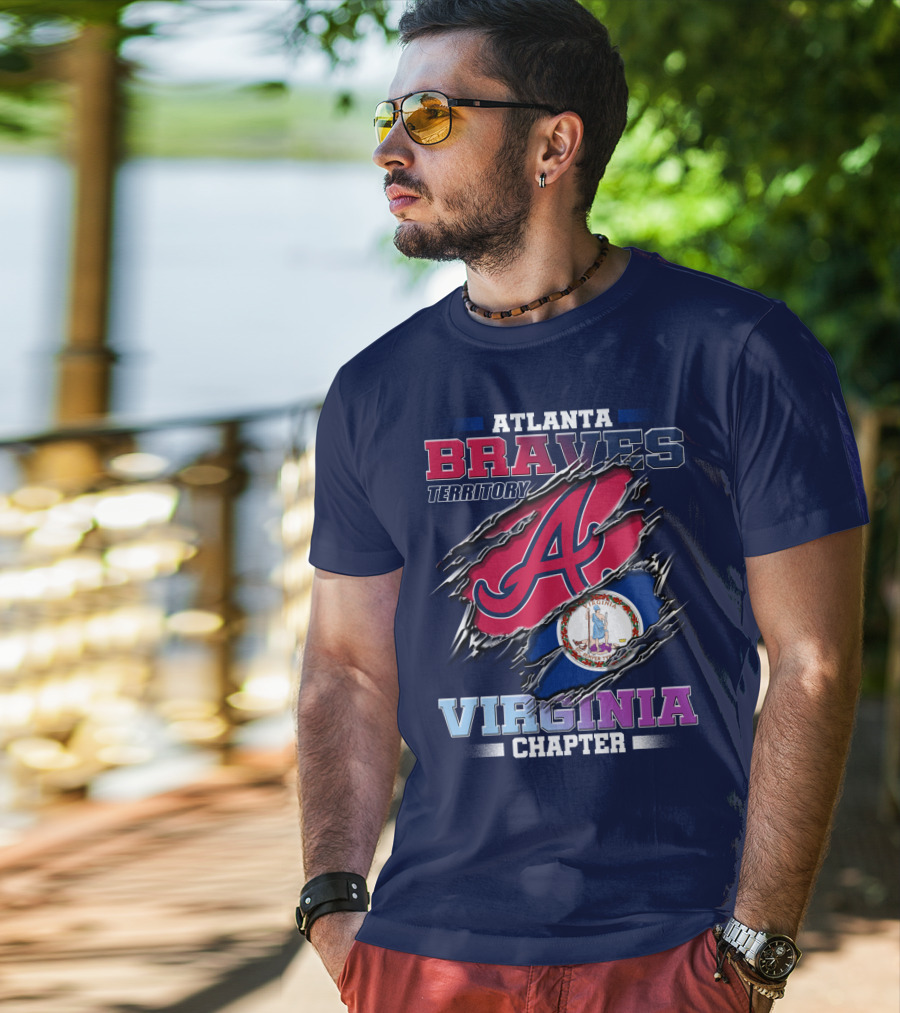Atlanta Braves Territory Virginia Chapter T-Shirt