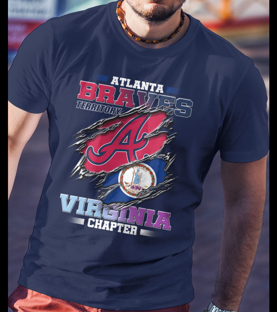 Atlanta Braves Territory Virginia Chapter T-Shirt