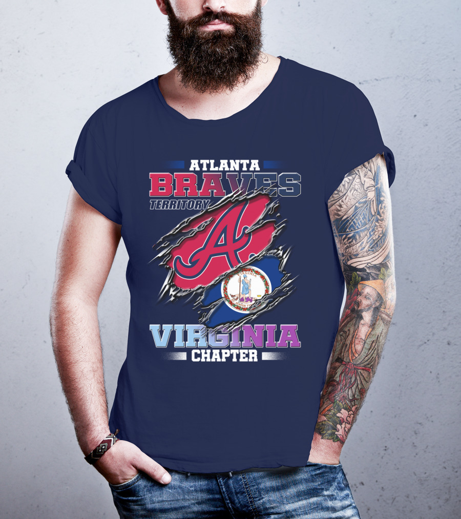 Atlanta Braves Territory Virginia Chapter T-Shirt