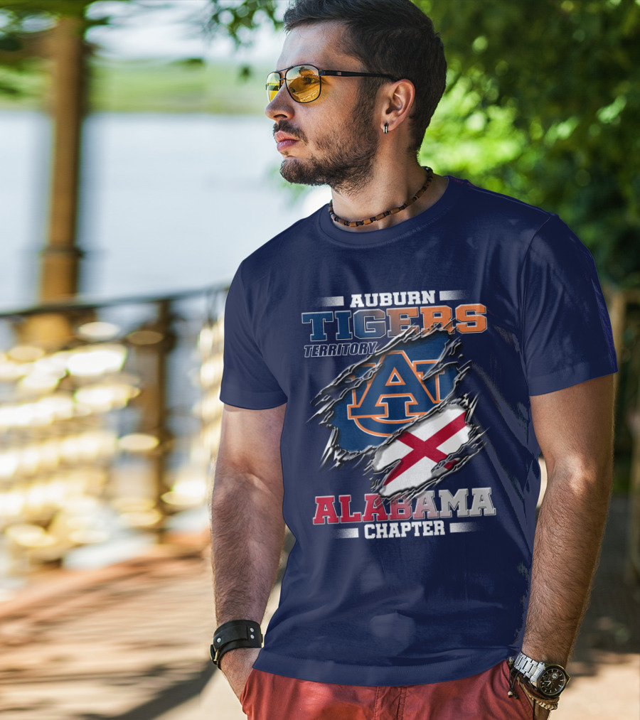 Auburn Tigers Territory Alabama Chapter T-Shirt