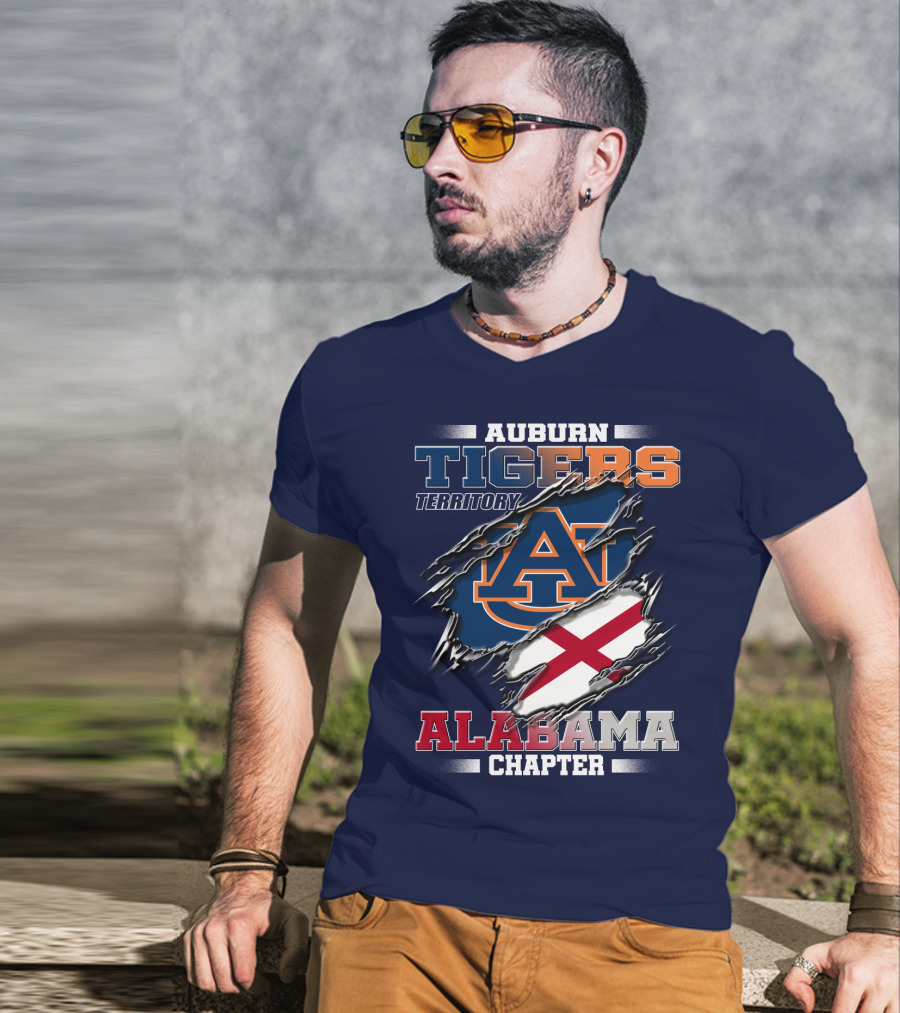 Auburn Tigers Territory Alabama Chapter T-Shirt