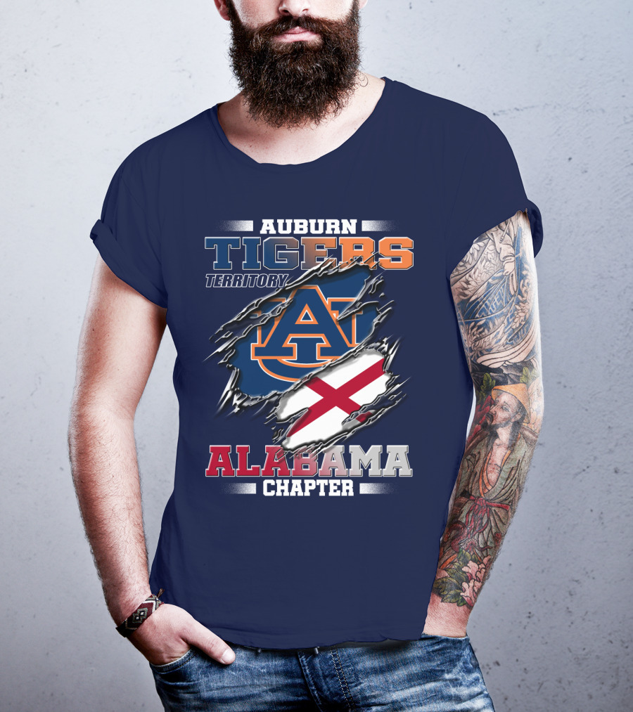Auburn Tigers Territory Alabama Chapter T-Shirt