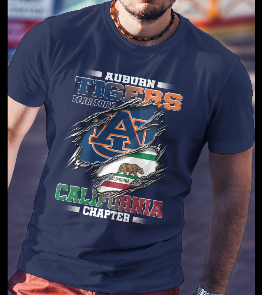 Auburn Tigers Territory California Chapter T-Shirt