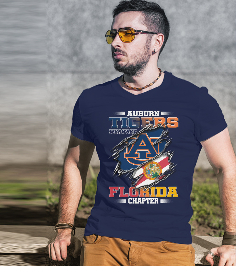 Auburn Tigers Territory Florida Chapter T-Shirt