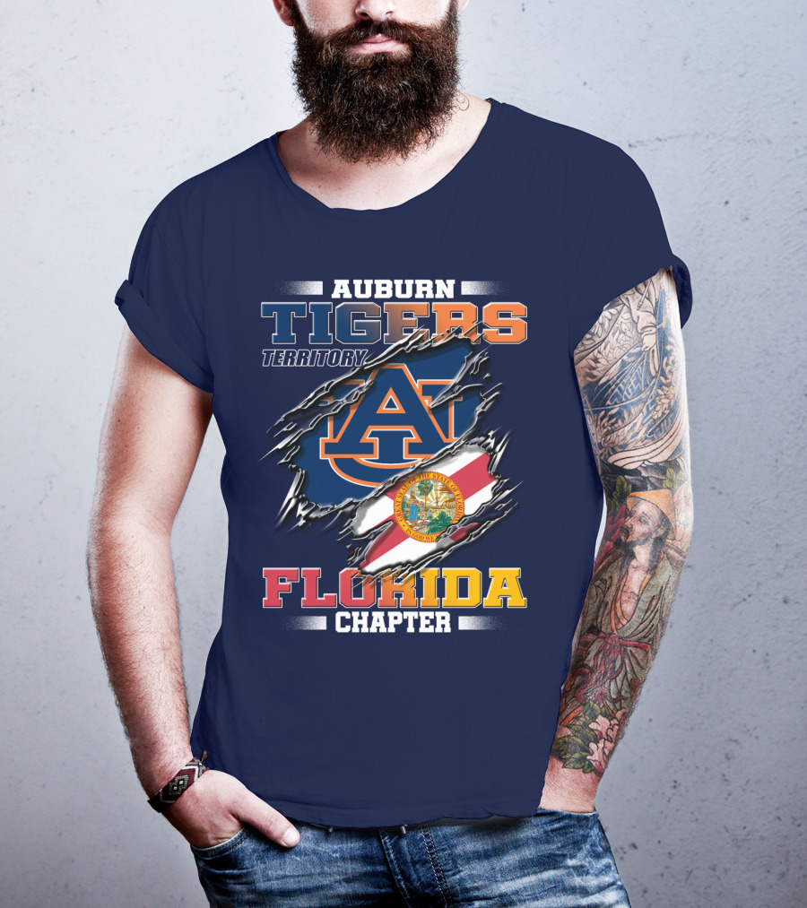 Auburn Tigers Territory Florida Chapter T-Shirt