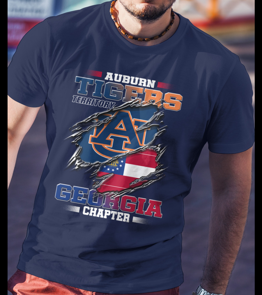 Auburn Tigers Territory Georgia Chapter T-Shirt