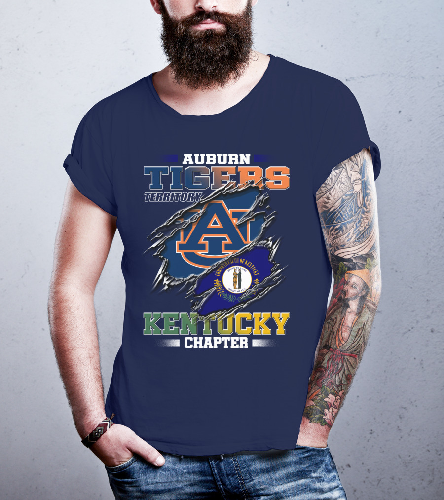 Auburn Tigers Territory Kentucky Chapter T-Shirt