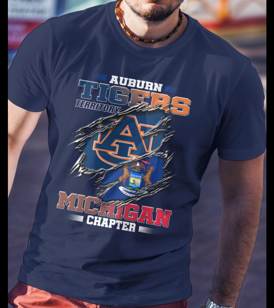 Auburn Tigers Territory Michigan Chapter T-Shirt