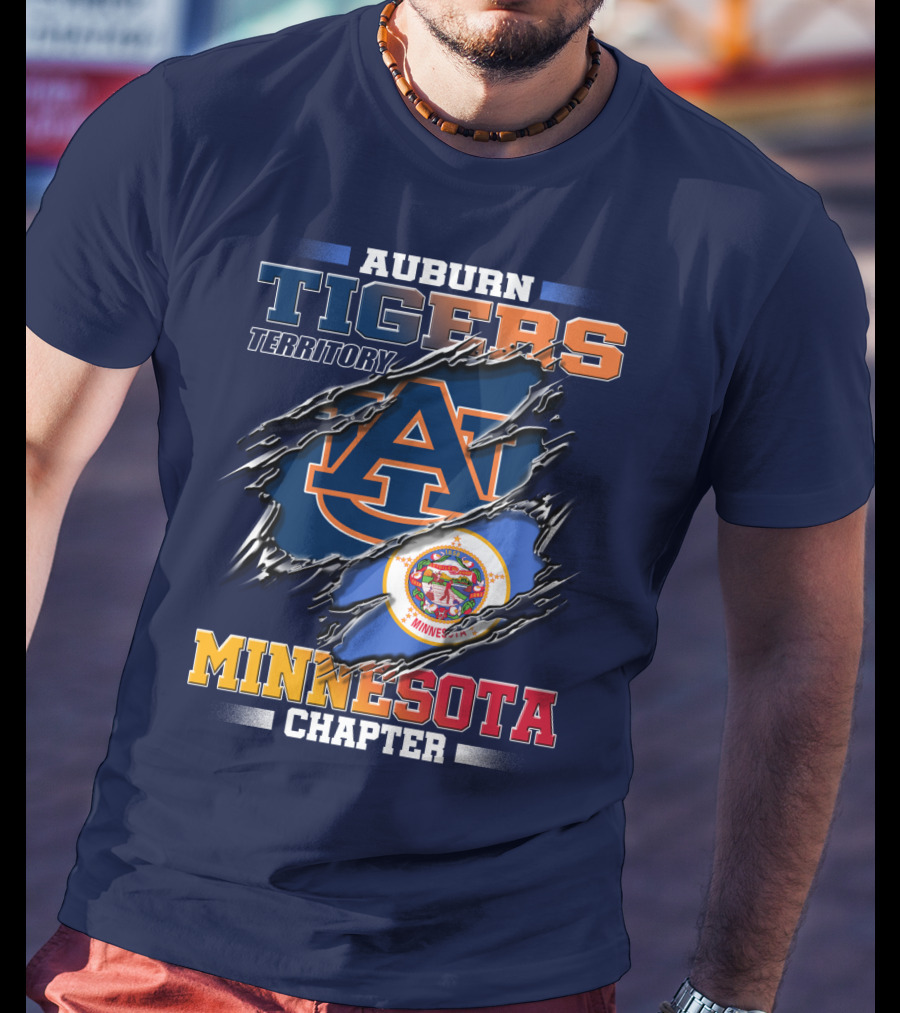 Auburn Tigers Territory Minnesota Chapter T-Shirt