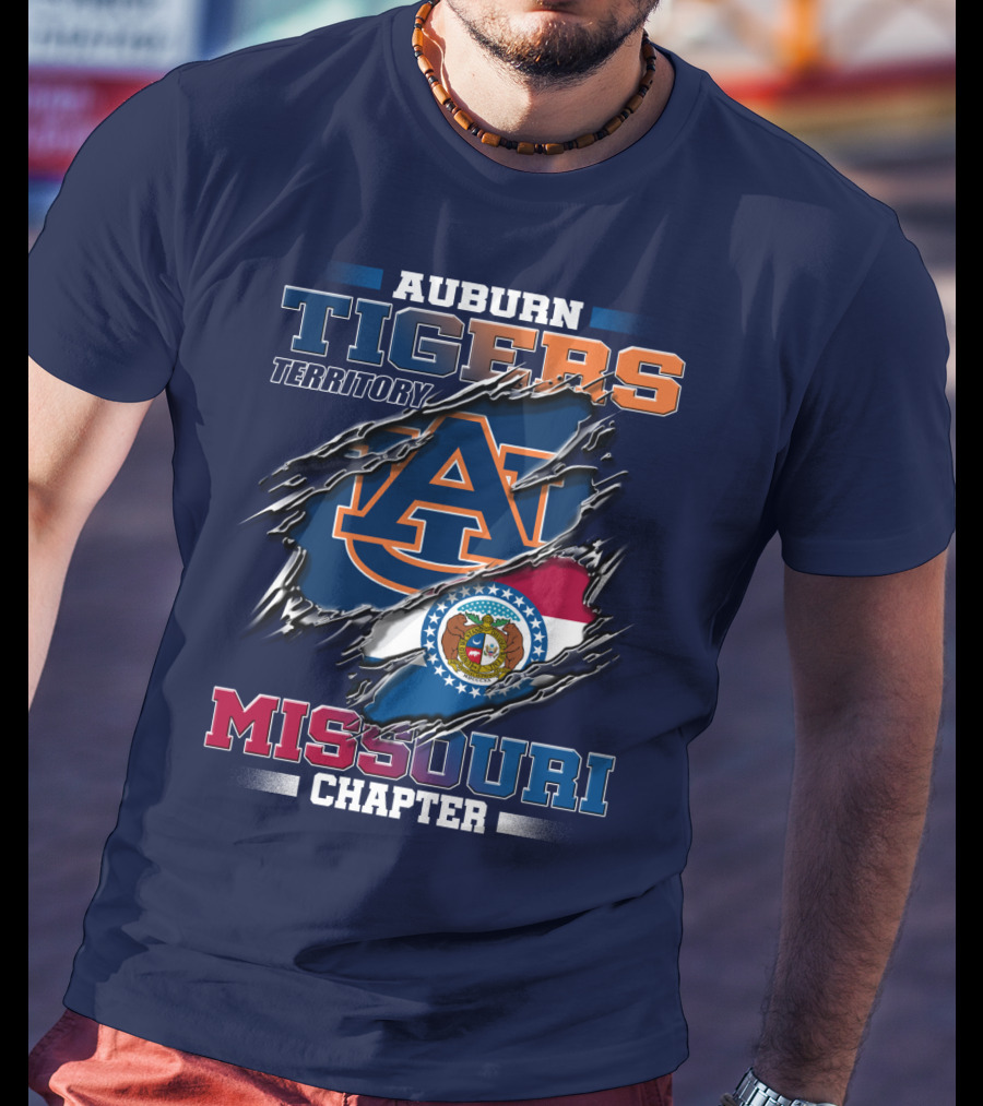 Auburn Tigers Territory Missouri Chapter T-Shirt