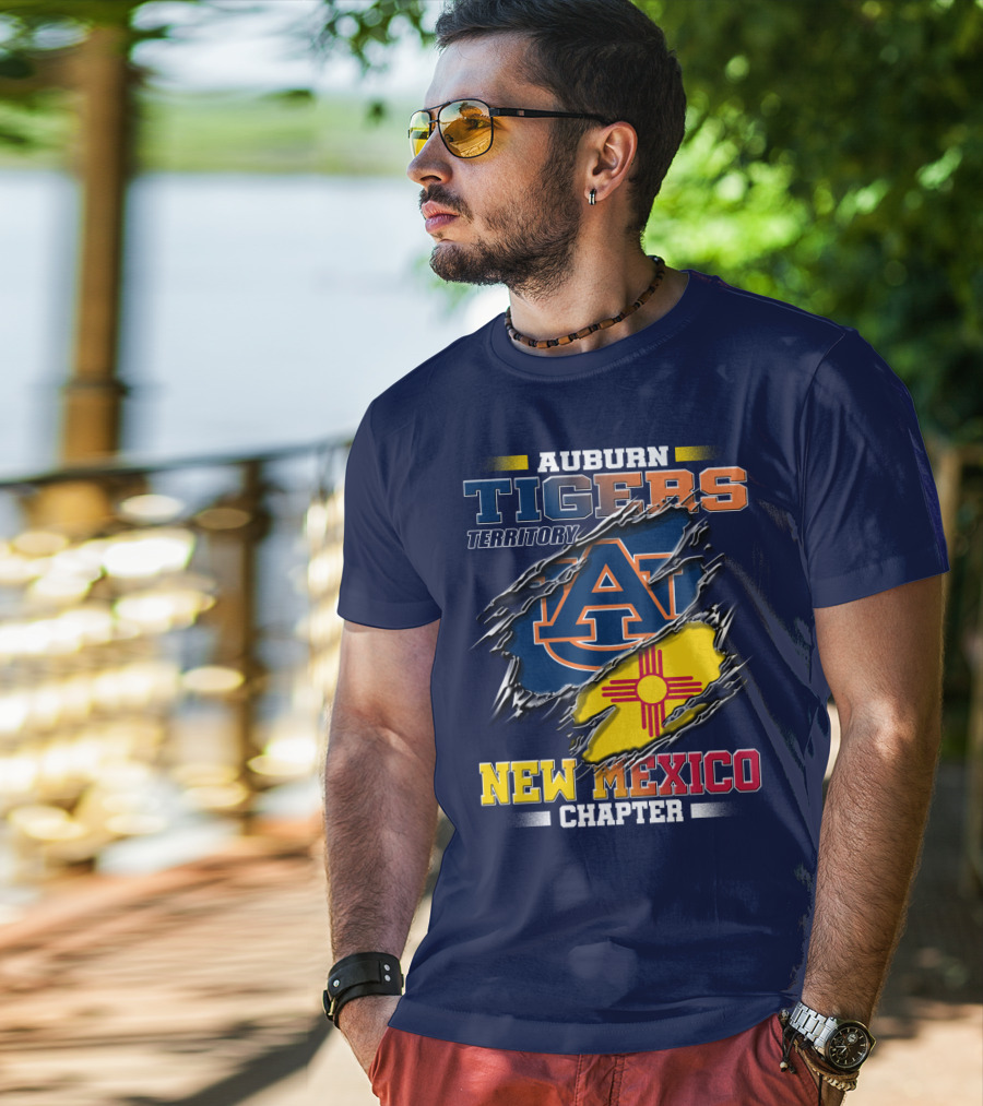 Auburn Tigers Territory New Mexico Chapter T-Shirt