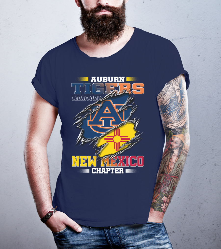 Auburn Tigers Territory New Mexico Chapter T-Shirt