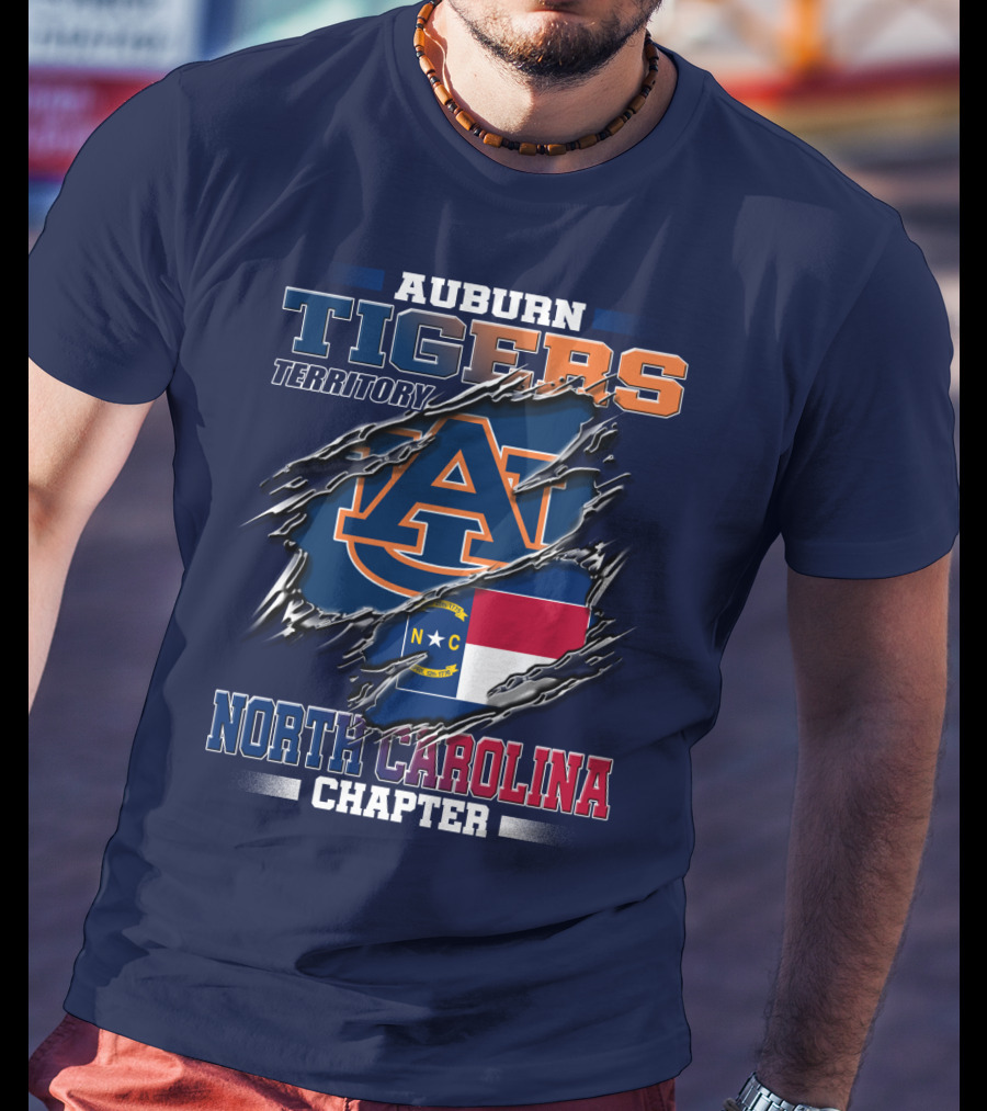 Auburn Tigers Territory North Carolina Chapter T-Shirt