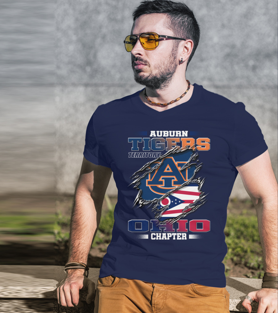 Auburn Tigers Territory Ohio Chapter T-Shirt