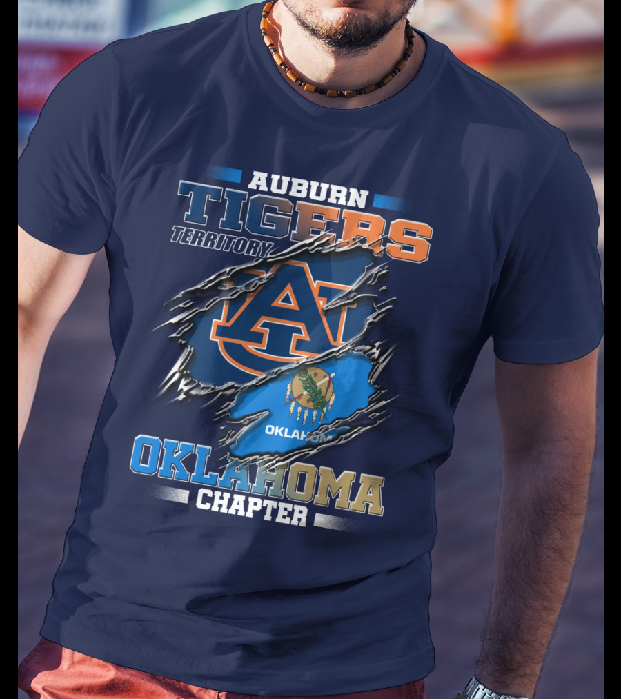 Auburn Tigers Territory Oklahoma Chapter T-Shirt
