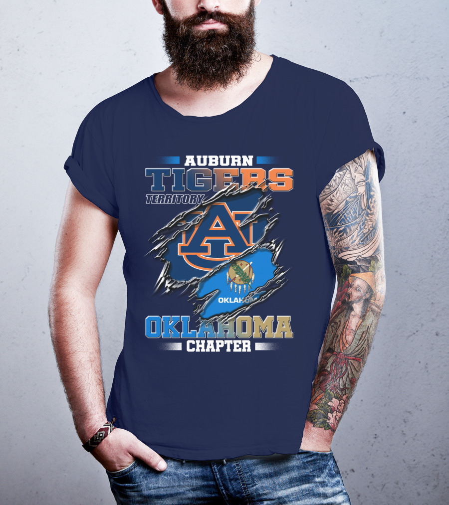 Auburn Tigers Territory Oklahoma Chapter T-Shirt