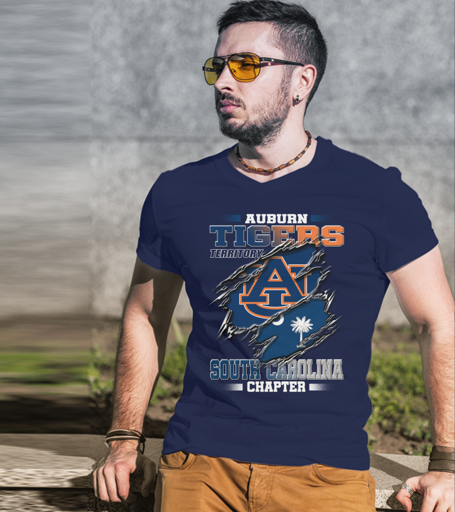 Auburn Tigers Territory South Carolina Chapter T-Shirt