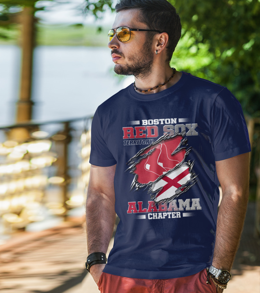 Boston Red Sox Territory Alabama Chapter T-Shirt
