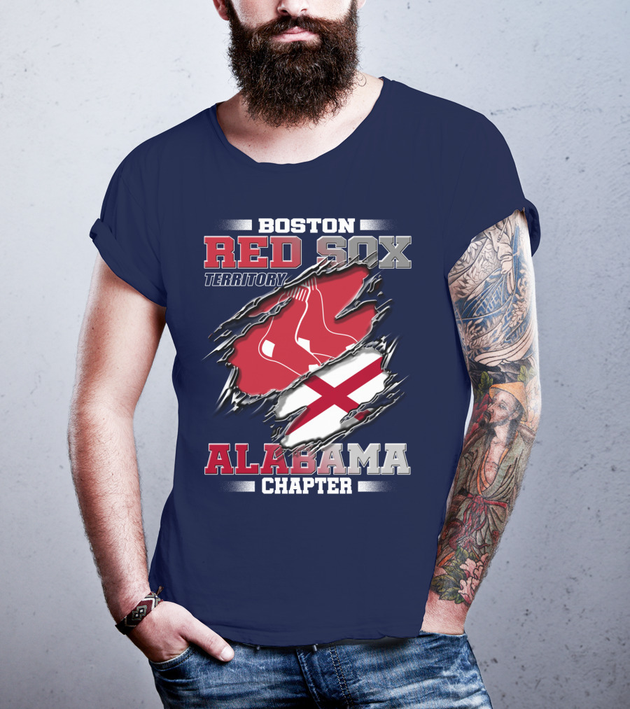 Boston Red Sox Territory Alabama Chapter T-Shirt